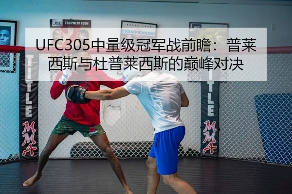 UFC305中量级冠军战前瞻：普莱西斯与杜普莱西斯的巅峰对决